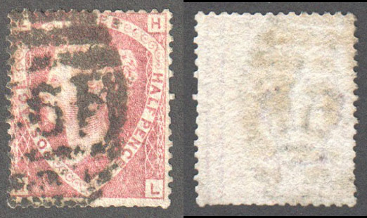 Great Britain Scott 32a Used Plate 1 - HL (P) - Click Image to Close